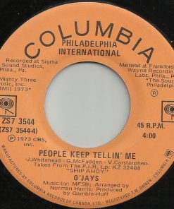 Alternative view of O'Jays* - For The Love Of Money / People Keep Tellin' Me (7", Single) (Very Good Plus (VG+))