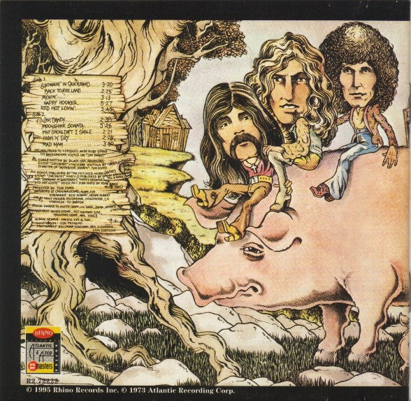 Black Oak Arkansas - High On The Hog (CD, Album, RE, RM) (Near Mint (NM or M-)) - Image 4