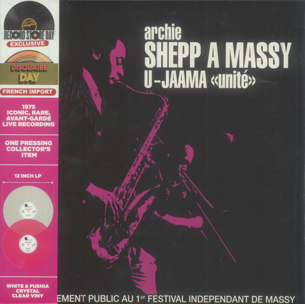Archie Shepp - À Massy - U-Jaama "Unité" (LP, Whi + LP, Fus + Album, RSD, Ltd, RE) (Mint (M))