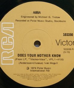 ABBA - Does Your Mother Know / Kisses Of Fire (7", Single) (Very Good Plus (VG+)) - Image 3