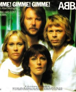 Alternative view of ABBA - Gimme! Gimme! Gimme! (A Man After Midnight) (7", Single) (Very Good Plus (VG+))