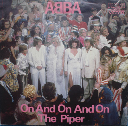 ABBA - On And On And On / The Piper (7", Single) (Very Good Plus (VG+))