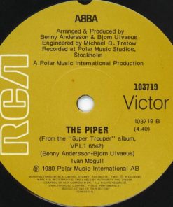 ABBA - On And On And On / The Piper (7", Single) (Very Good Plus (VG+)) - Image 4