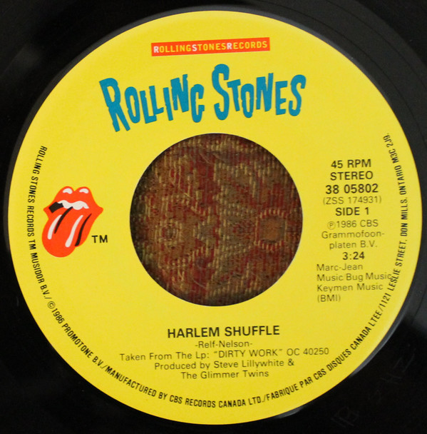 The Rolling Stones - Harlem Shuffle (7", Single) (Very Good Plus (VG+)) - Image 3