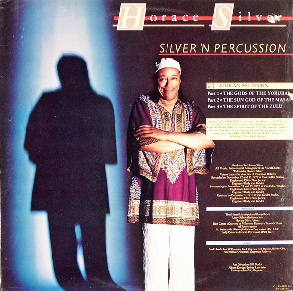 Horace Silver - Silver 'N Percussion (LP, Album) (Very Good Plus (VG+))