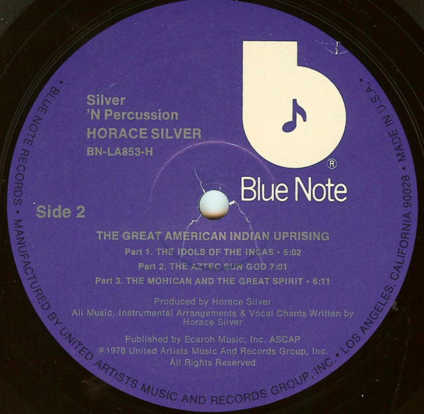 Horace Silver - Silver 'N Percussion (LP, Album) (Very Good Plus (VG+)) - Image 4