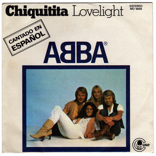 ABBA - Chiquitita (Cantado En Español) / Lovelight (7", Single) (Very Good Plus (VG+))