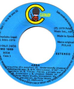 ABBA - Chiquitita (Cantado En Español) / Lovelight (7", Single) (Very Good Plus (VG+)) - Image 3