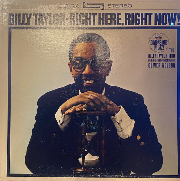 Billy Taylor - Right Here, Right Now! (LP, Album) (Very Good Plus (VG+))