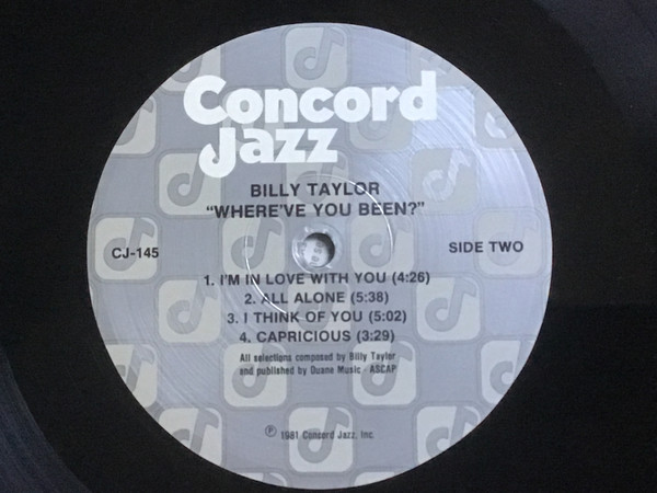 Billy Taylor Quartet Featuring Joe Kennedy - Where've You Been? (LP, Album) (Near Mint (NM or M-)) - Image 2