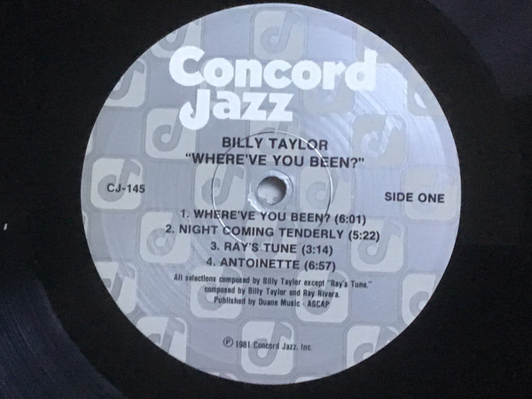 Billy Taylor Quartet Featuring Joe Kennedy - Where've You Been? (LP, Album) (Near Mint (NM or M-)) - Image 3