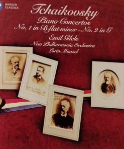 Tchaikovsky*, Emil Gilels, New Philharmonia Orchestra, Lorin Maazel - Piano Concertos No. 1 In B Flat Minor - No. 2 In G (CD) (Near Mint (NM or M-))