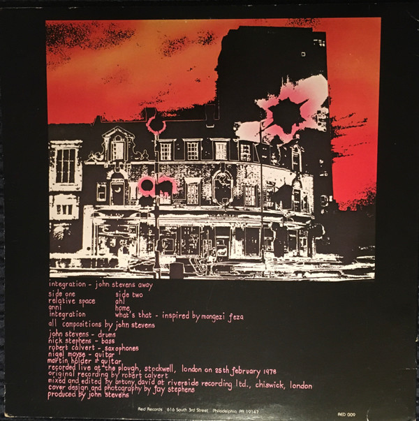 John Stevens Away* - Integration (LP) (Very Good Plus (VG+)) - Image 2