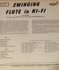Alternative view of The Strollers (6) - Swinging Flute In Hi-Fi (LP, Album) (Very Good (VG))