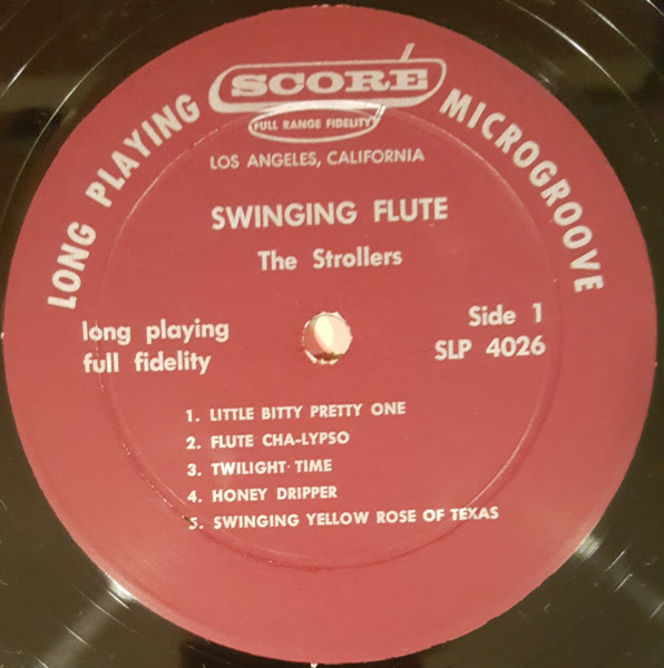 The Strollers (6) - Swinging Flute In Hi-Fi (LP, Album) (Very Good (VG)) - Image 3