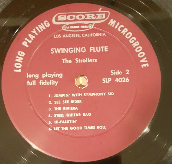 The Strollers (6) - Swinging Flute In Hi-Fi (LP, Album) (Very Good (VG)) - Image 4