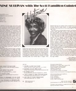 Alternative view of Maxine Sullivan With The Scott Hamilton Quintet - Uptown (LP, Album) (Near Mint (NM or M-))