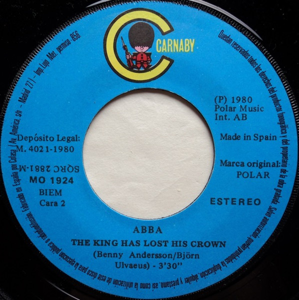ABBA - Dame! Dame! Dame! = Gimme! Gimme! Gimme! (Cantado En Español) (7", Single) (Very Good Plus (VG+)) - Image 5