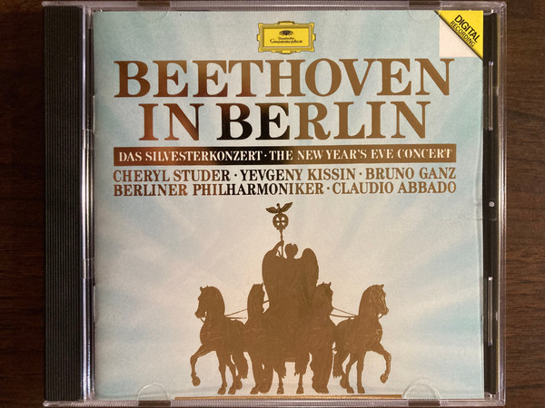 Beethoven*, Cheryl Studer, Yevgeny Kissin, Bruno Ganz, Berliner Philharmoniker, Claudio Abbado - Beethoven In Berlin – Das Silvesterkonzert = The New Year's Eve Concert (CD, Album) (Near Mint (NM or M-))