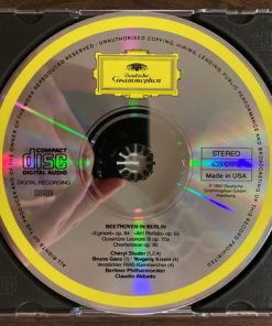 Beethoven*, Cheryl Studer, Yevgeny Kissin, Bruno Ganz, Berliner Philharmoniker, Claudio Abbado - Beethoven In Berlin – Das Silvesterkonzert = The New Year's Eve Concert (CD, Album) (Near Mint (NM or M-)) - Image 4