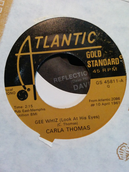 Carla Thomas - Gee Whiz (look At His Eyes) (7") (Near Mint (NM or M-))
