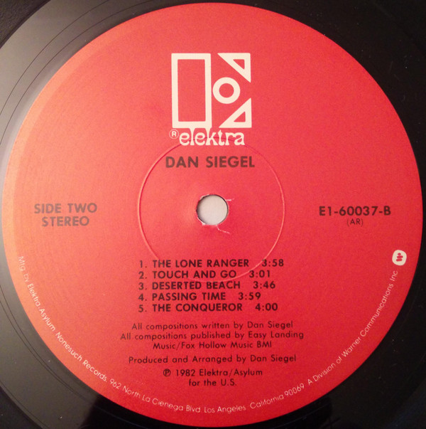 Dan Siegel - Dan Siegel (LP, Album) (Very Good Plus (VG+)) - Image 4