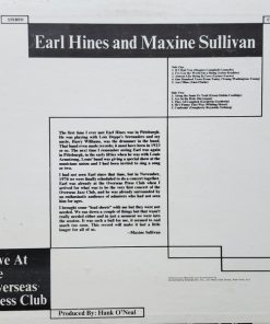 Earl Hines & Maxine Sullivan - Live At The Overseas Press Club (LP, Album, RE, RP, Nor) (Very Good Plus (VG+))