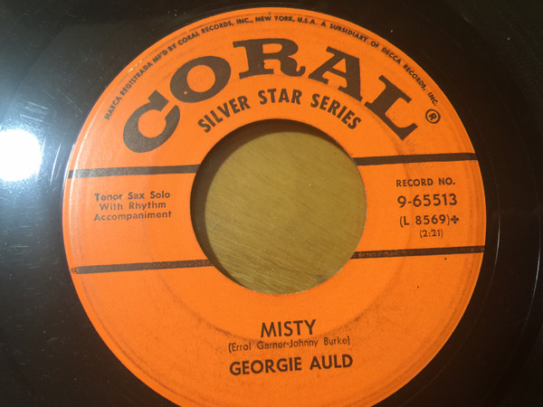 Georgie Auld - Manhattan (7", Glo) (Very Good Plus (VG+)) - Image 2