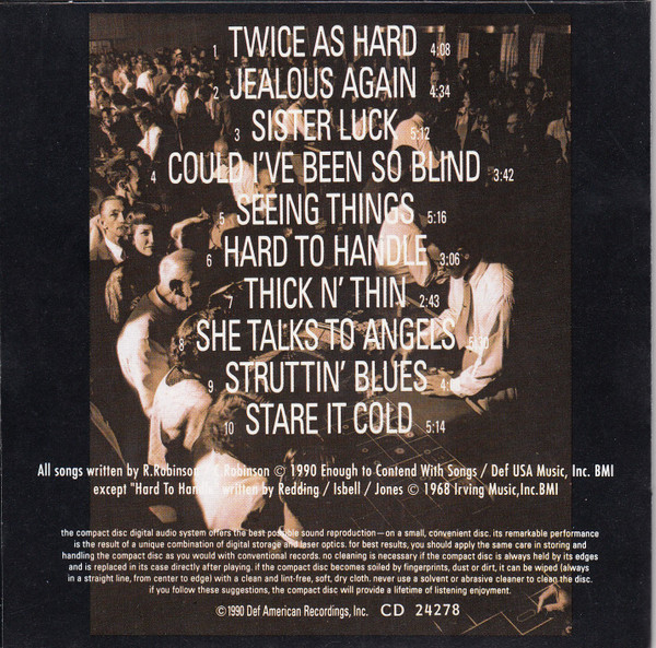 The Black Crowes - Shake Your Money Maker (CD, Album, Club) (Mint (M)) - Image 2