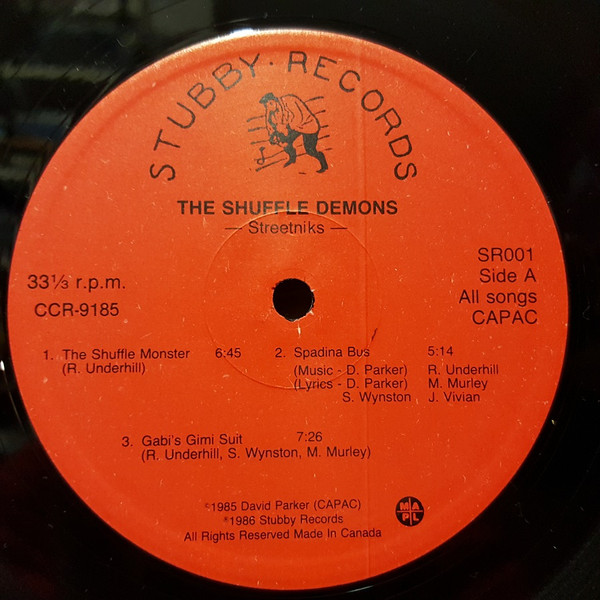 The Shuffle Demons - Streetniks (LP, Album) (Very Good Plus (VG+)) - Image 3