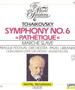 Pyotr Ilyich Tchaikovsky - Pavel Urbanek, Prager Festivalorchester - Adam Fischer (2), Hungarian State Orchestra - The World Of The Symphony, Vol. 1: Symphony No. 6 "Pathétique" • Marche Slave (CD, Comp) (Near Mint (NM or M-))