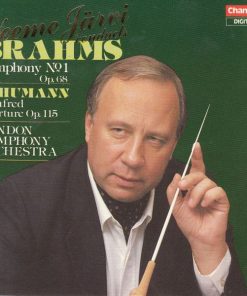 Neeme Järvi Conducts London Symphony Orchestra, Brahms*, Schumann* - Symphony No 1 Op. 68 / Manfred Ouverture Op. 115 (CD) (Near Mint (NM or M-))