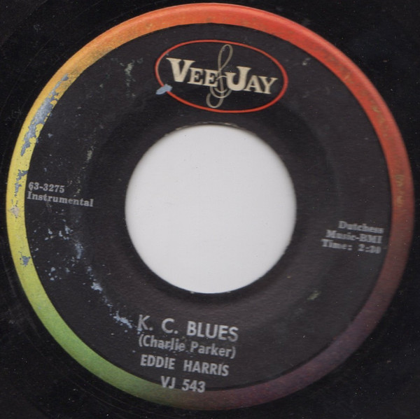 Eddie Harris - Half & Half (7") (Very Good Plus (VG+)) - Image 3