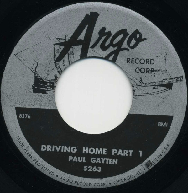 Paul Gayten - Driving Home (7", Single) (Very Good Plus (VG+))