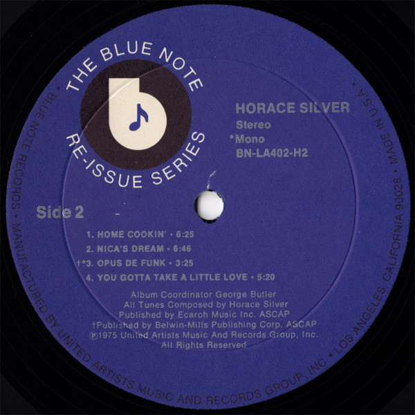 Horace Silver - Horace Silver (2xLP, Comp, Mono, Gat) (Very Good Plus (VG+)) - Image 5