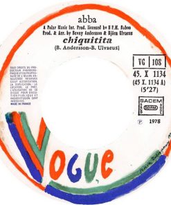 ABBA - Chiquitita c/w Lovelight (7", Single) (Near Mint (NM or M-)) - Image 3