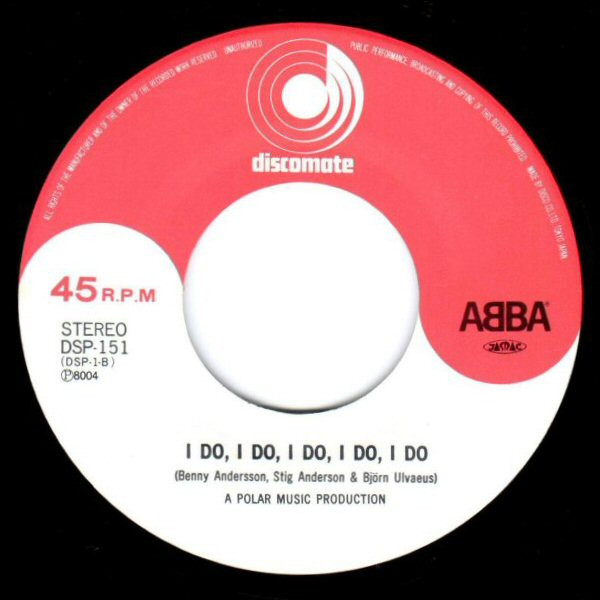 ABBA - SOS / I Do, I Do, I Do, I Do, I Do (7", Single, RE) (Near Mint (NM or M-)) - Image 4