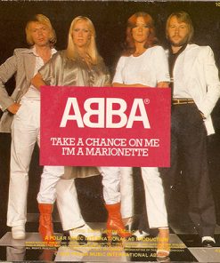 Alternative view of ABBA - Take A Chance On Me / I'm A Marionette (7", Single) (Very Good (VG))