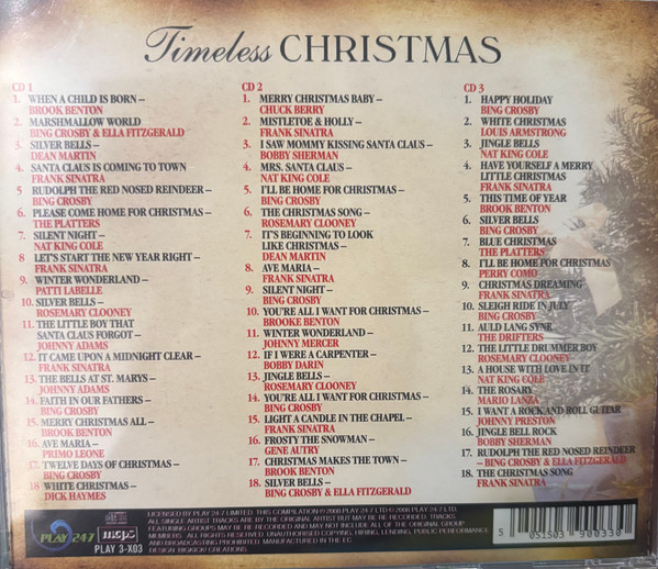 Various - Timeless Christmas (CD) (Mint (M)) - Image 2