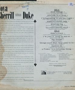 Alternative view of Joya Sherrill - Joya Sherrill Sings Duke (LP, Album) (Near Mint (NM or M-))