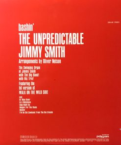 Alternative view of Jimmy Smith - Bashin' - The Unpredictable Jimmy Smith (LP, Album, Gat) (Near Mint (NM or M-))
