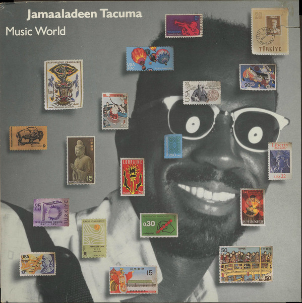 Jamaaladeen Tacuma - Music World (LP, Album) (Near Mint (NM or M-))