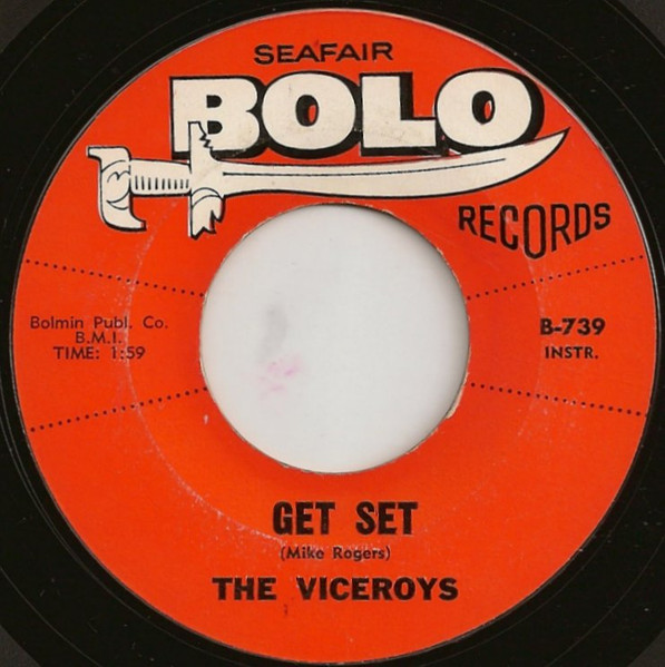 The Viceroys (2) - Goin' Back To Granny's / Get Set (7", Single) (Very Good Plus (VG+)) - Image 2