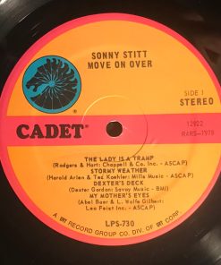 Alternative view of Sonny Stitt - Move On Over (LP, Album, RE) (Very Good Plus (VG+))