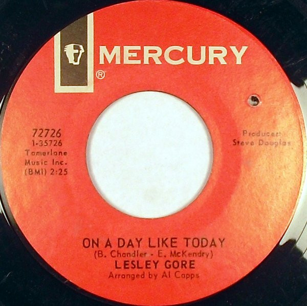 Lesley Gore - Brink Of Disaster (7", Single, Styrene) (Very Good (VG)) - Image 2