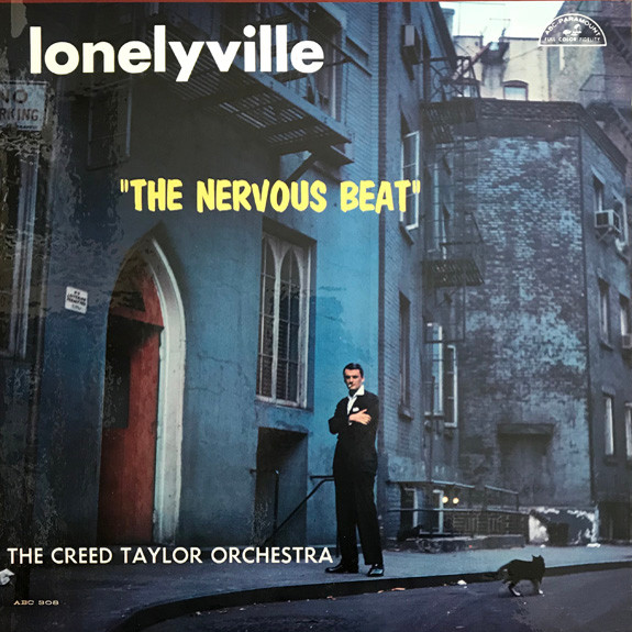 The Creed Taylor Orchestra - Lonelyville "The Nervous Beat" (LP, Mono) (Very Good Plus (VG+))