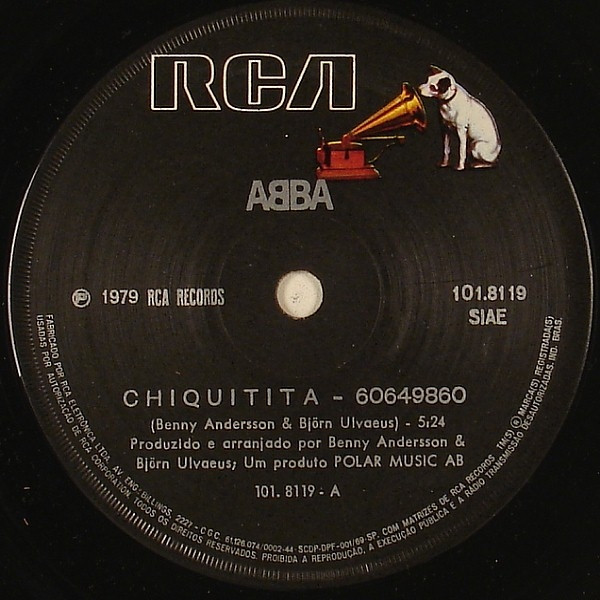 ABBA - Chiquitita (7", Single) (Very Good Plus (VG+))