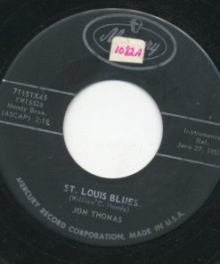Alternative view of Jon Thomas (3) - Fat Back / St. Louis Blues (7") (Very Good Plus (VG+))