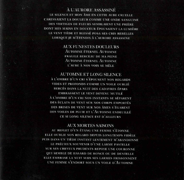 Collection D'Arnell-Andrea - Un Automne A Loroy (CD, Album) (Near Mint (NM or M-)) - Image 5