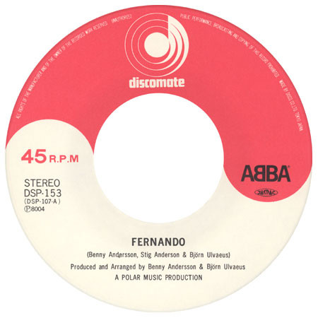ABBA - Fernando (7", Single, RE) (Near Mint (NM or M-)) - Image 3